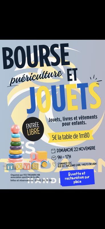 Bourse aux vêtements enfants jouets et livres