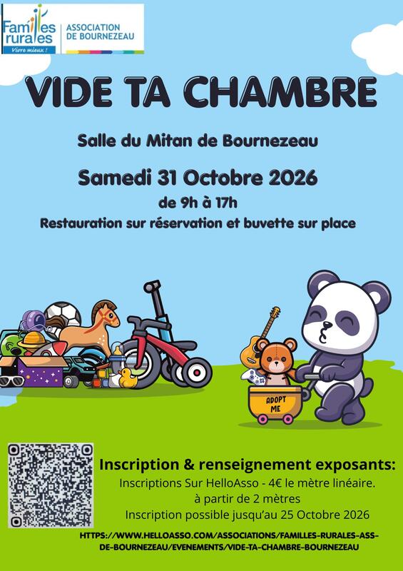 Vide ta chambre