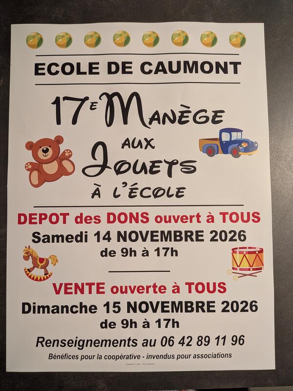 Manège aux jouets