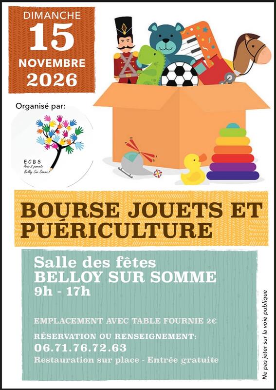 Bourse aux jouets