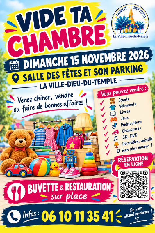 Vide ta chambre