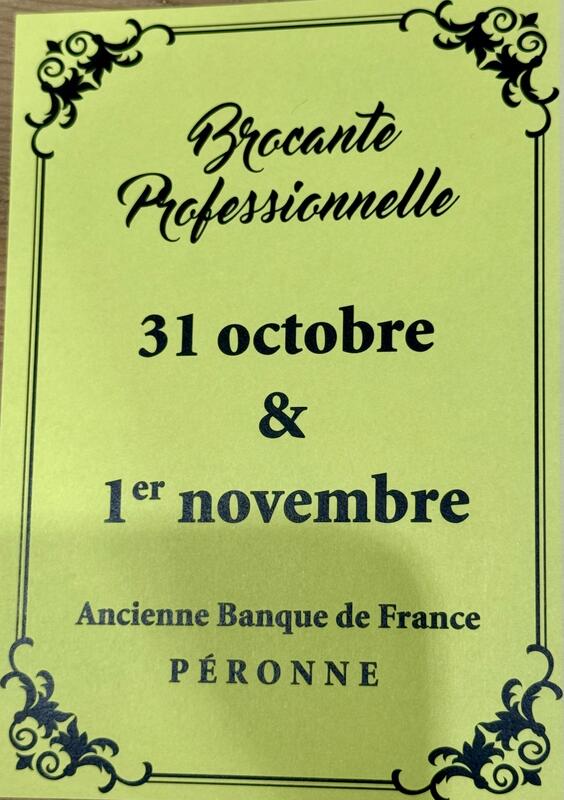 Brocante professionnelle d’automne