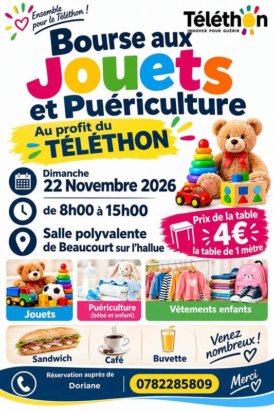 Bourse aux jouets