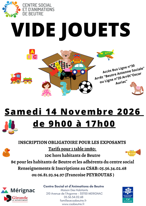 Vide jouets