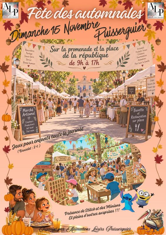 Fête des automnales de puisserguier