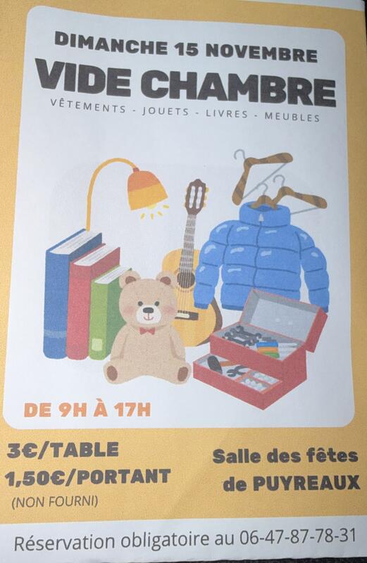 Vide ta chambre