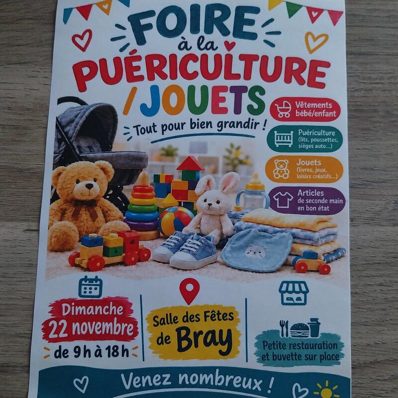 Foire à la puériculture et jouets