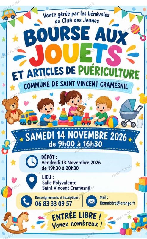 Bourse aux jouets et puériculture