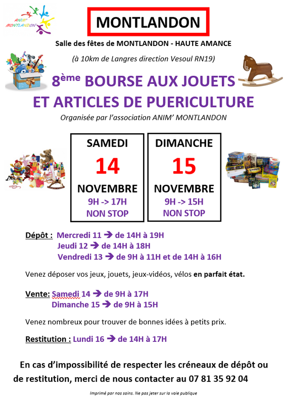 8ème bourse aux jouets