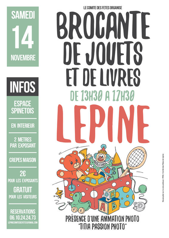 Bourse aux jouets et aux livres