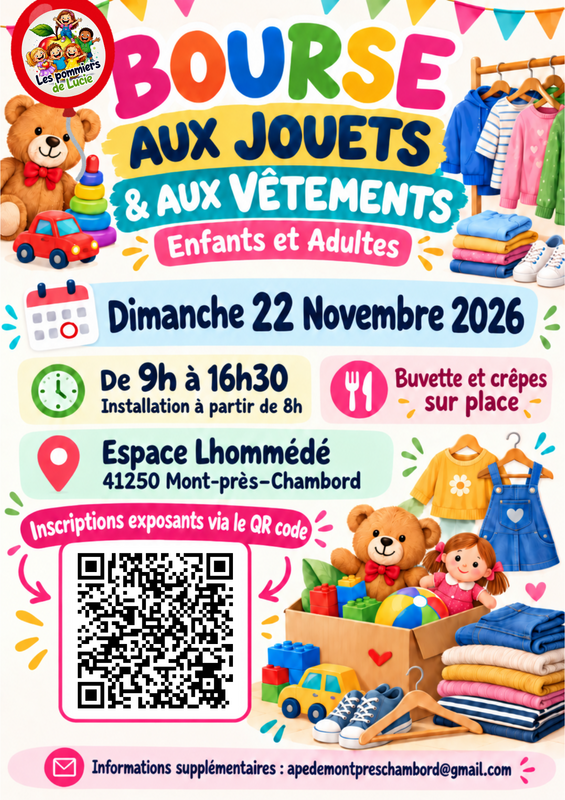 Bourse aux jouets et aux vêtements