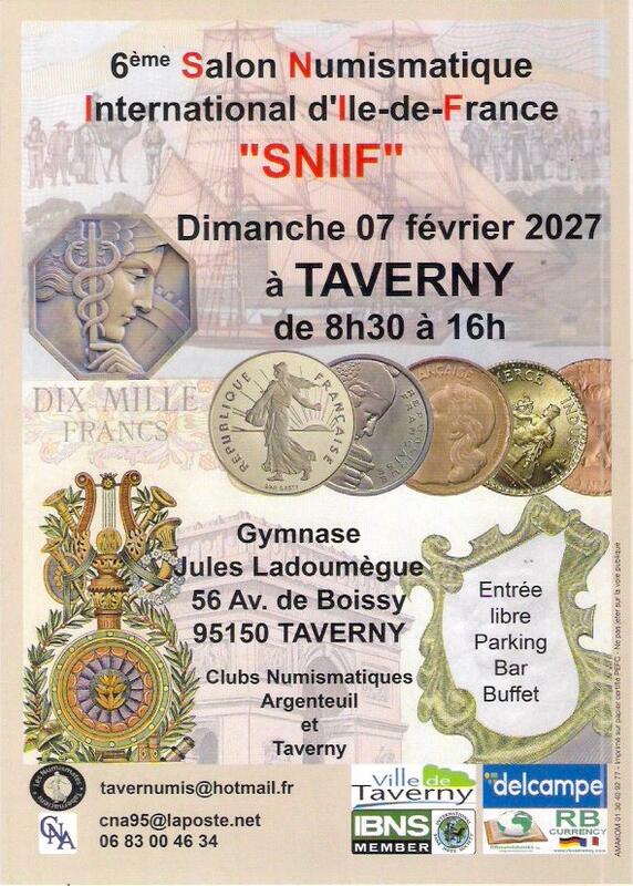 Salon numismatique international d'ile de france