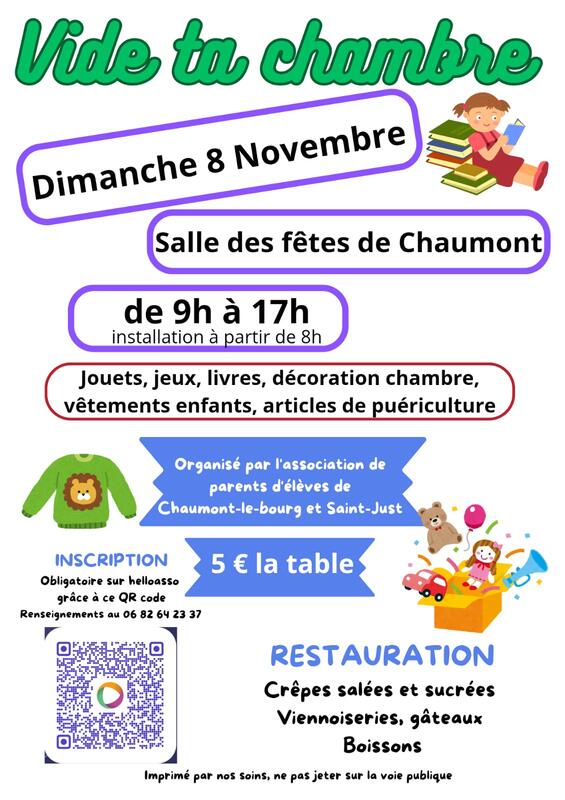 Vide ta chambre