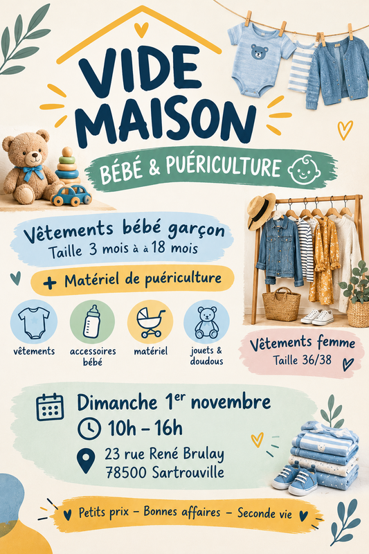 Vide maison - vide dressing