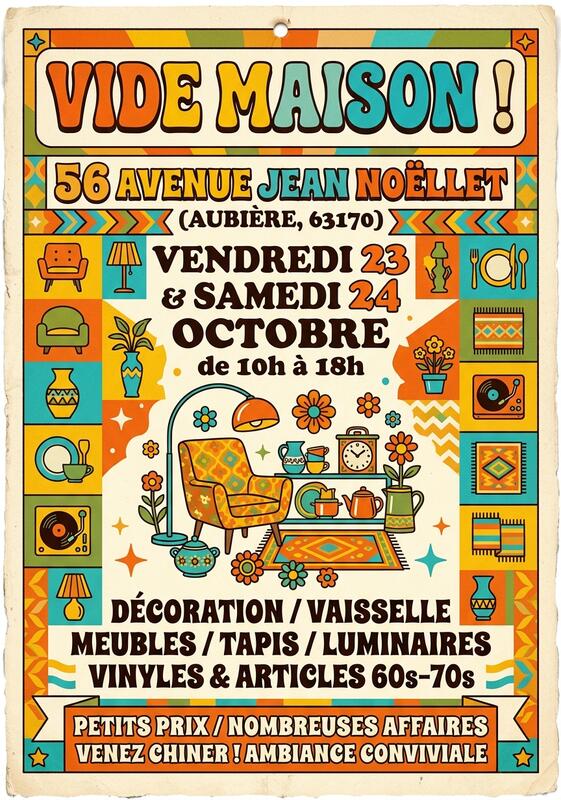 Vide-maison vintage
