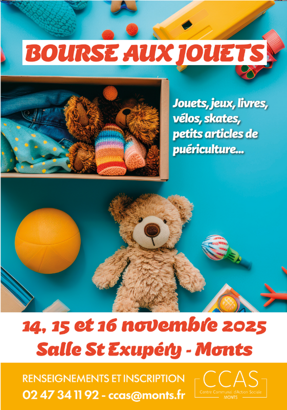 Bourse aux jouets et petits articles de puériculture