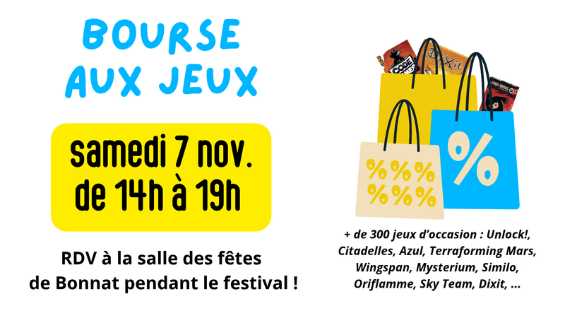 Bourse aux jeux de société