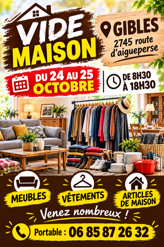 Vide maison