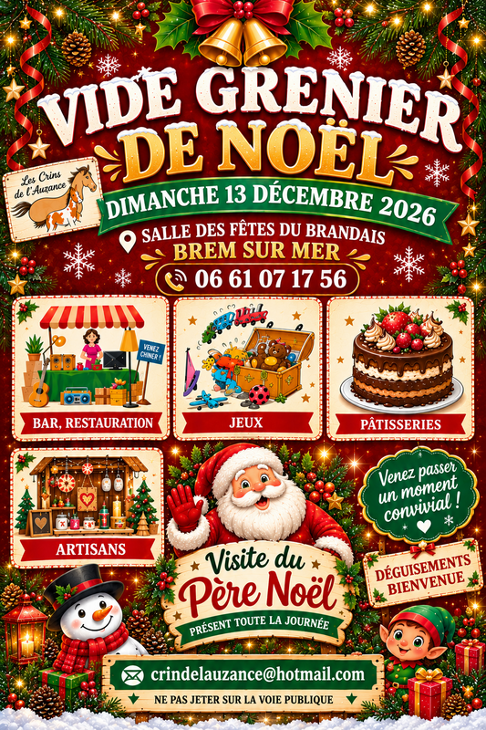 Vide grenier de noël