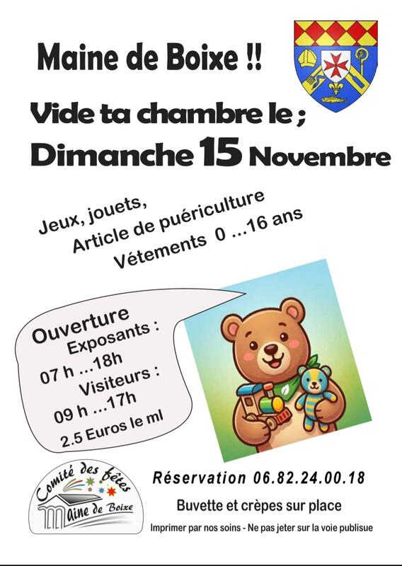 Vide ta chambre