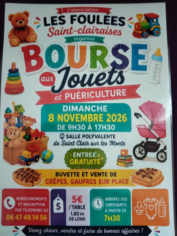 Bourse aux jouets