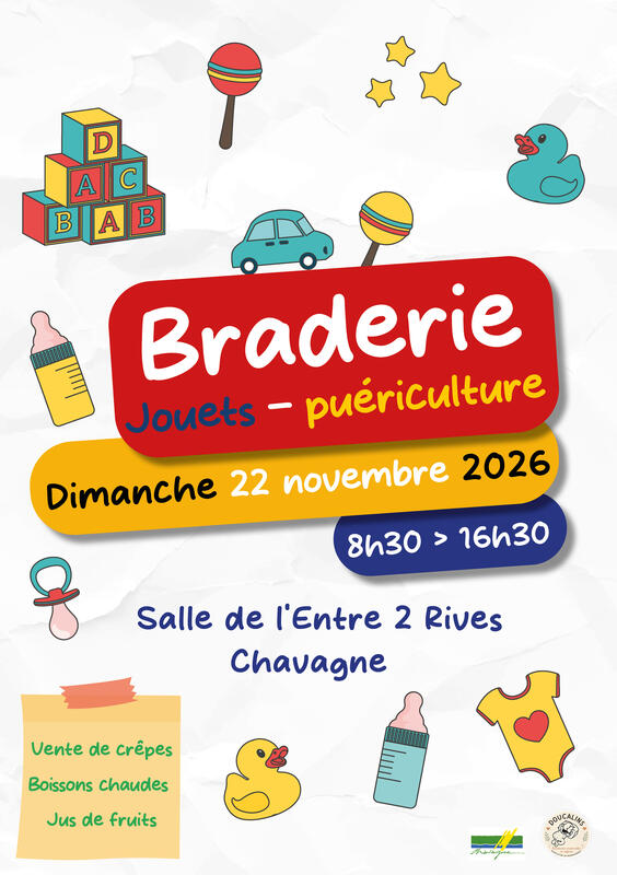 Braderie puériculture - doucalins