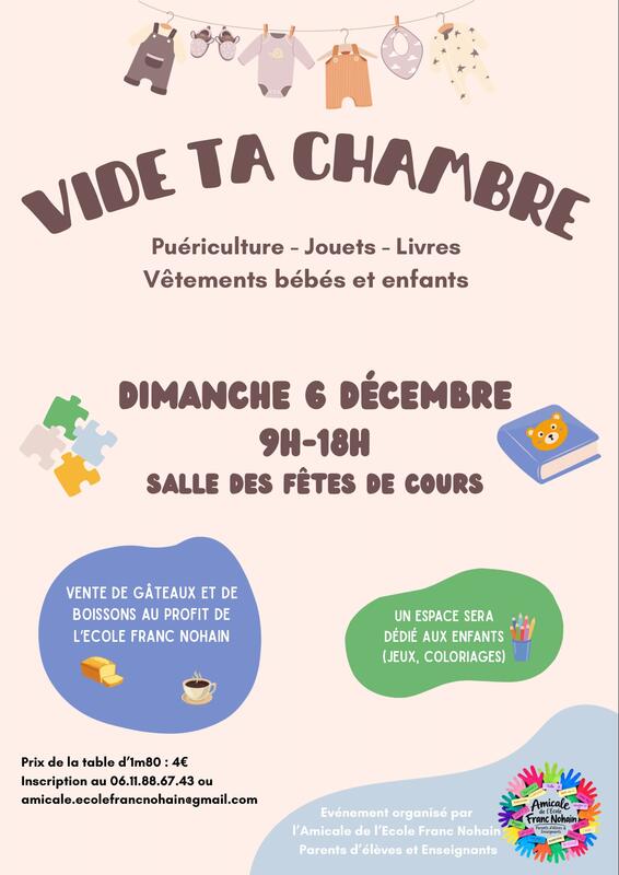 Vide ta chambre
