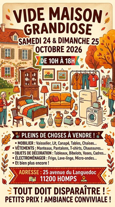 Vide maison grandiose