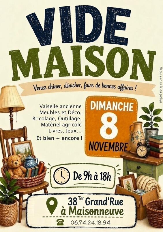 Vide maison à la ferme
