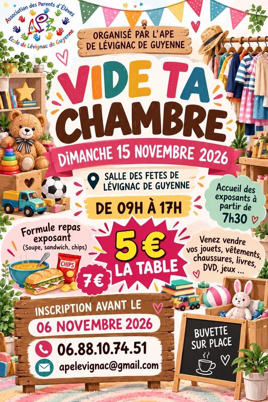 Vide ta chambre