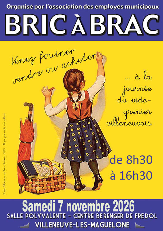 Bric à brac d'automne de l'association des employés municipaux
