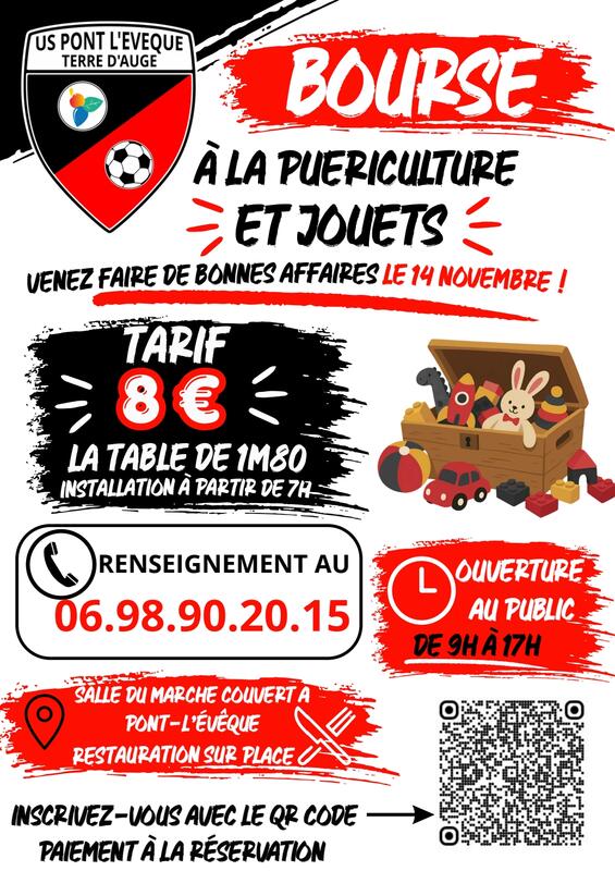Bourses puériculture et jouets