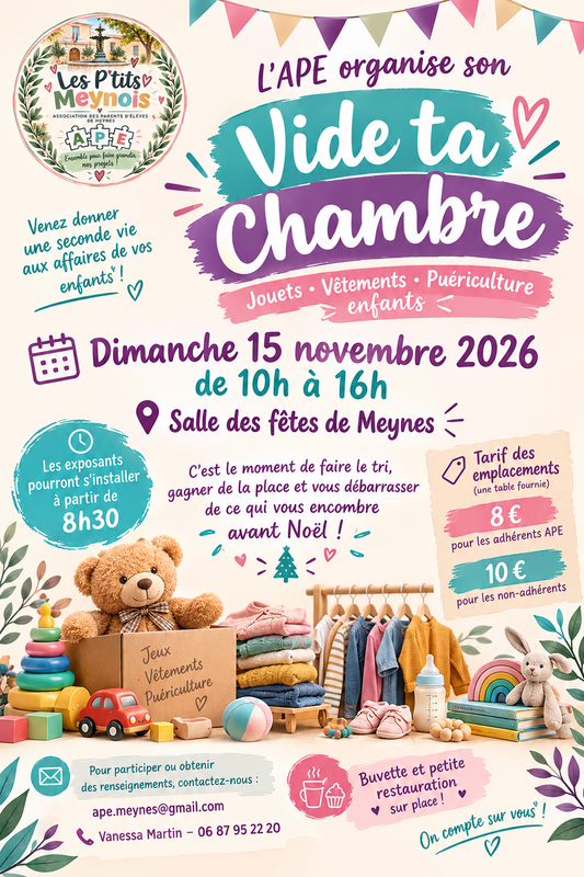 Vide ta chambre