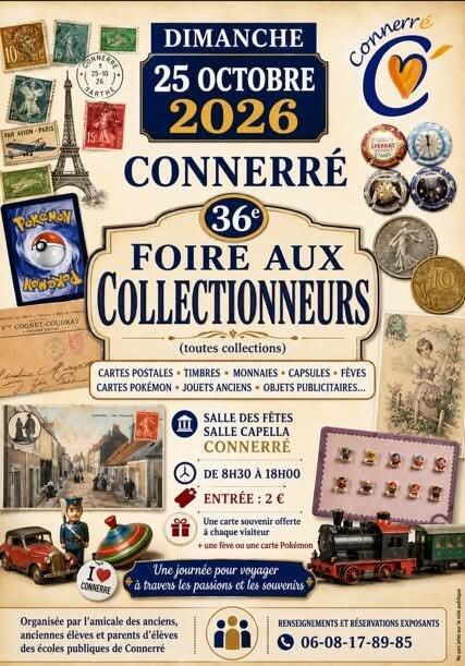 36ème foire aux collectionneurs