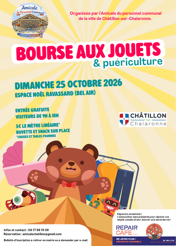Bourse aux jouets et puériculture