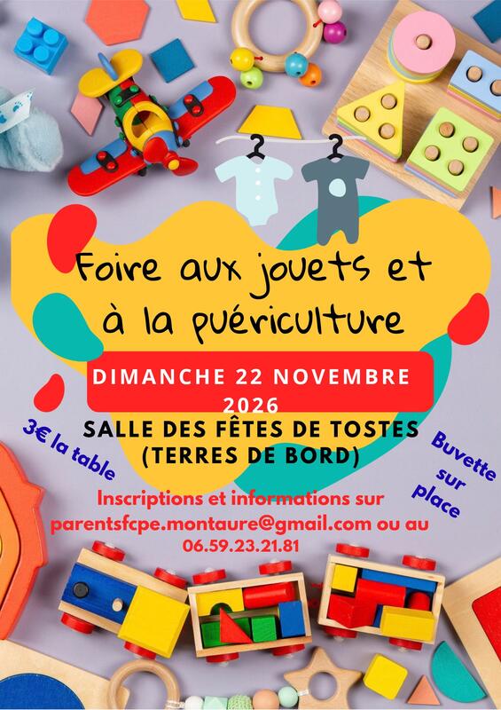 Foire aux jouets et à la puériculture