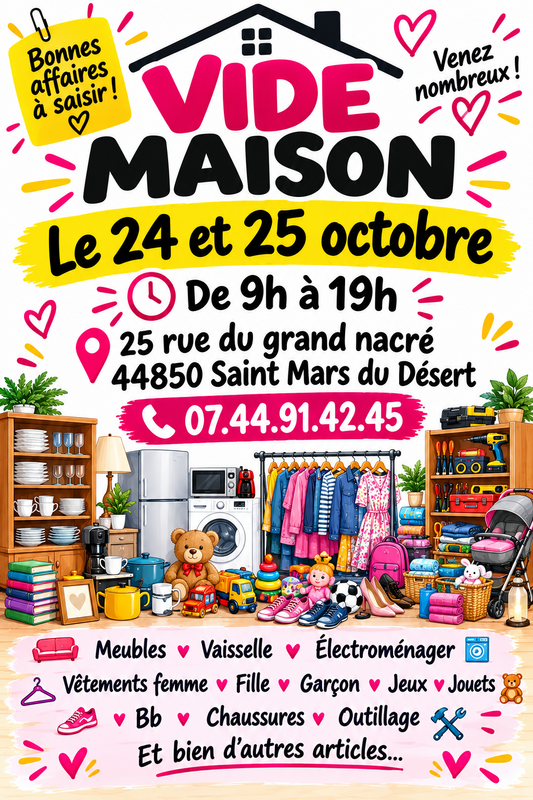 Vide maison