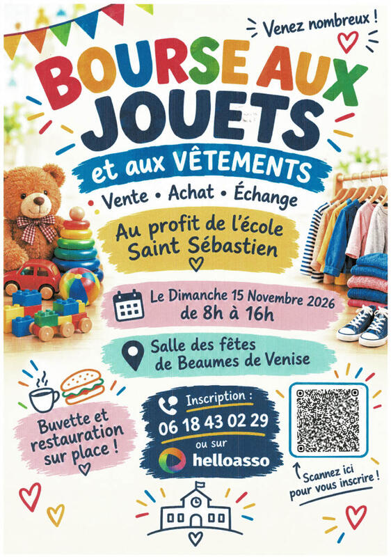 Bourse aux jouets et aux vêtements