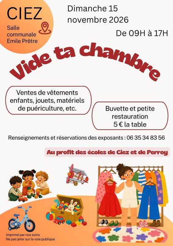 Vide ta chambre