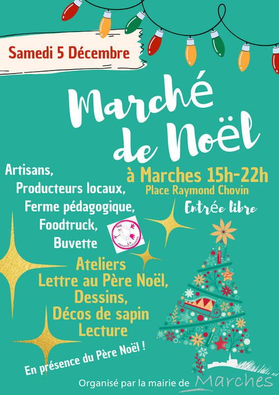 Marché de noël 2026 à marches