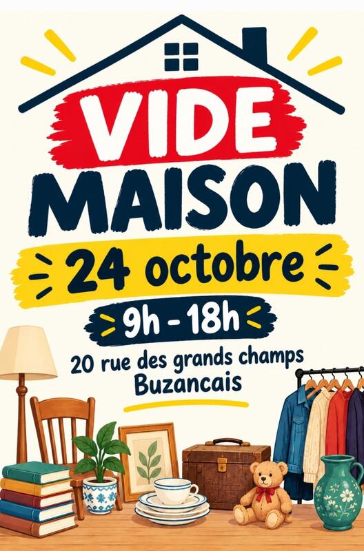 Vide maison buzancais
