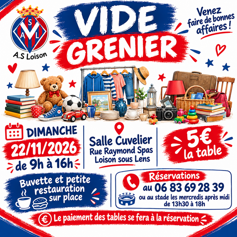 Vide grenier de l’asl