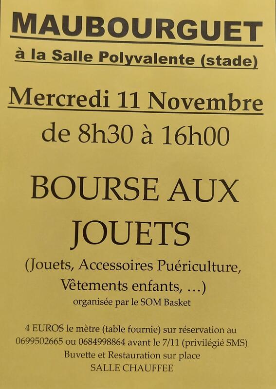 Bourse aux jouets