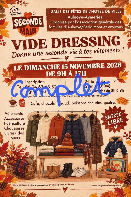 Vide-dressing
