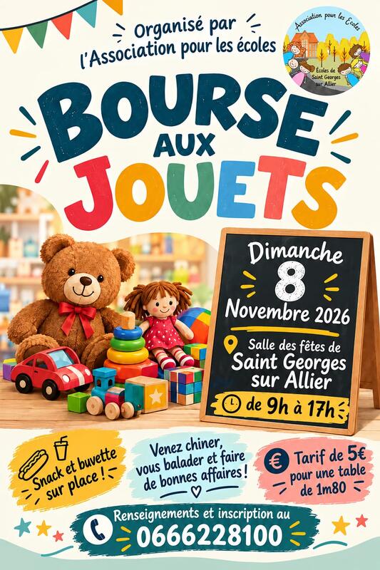Bourse aux jouets