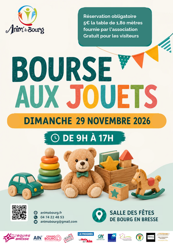 Bourse aux jouets