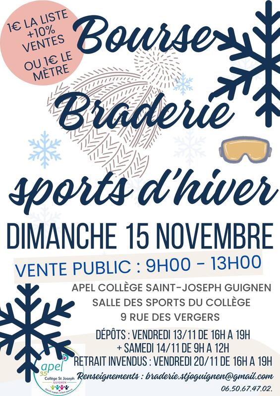 Bourse/braderie sports d’hiver