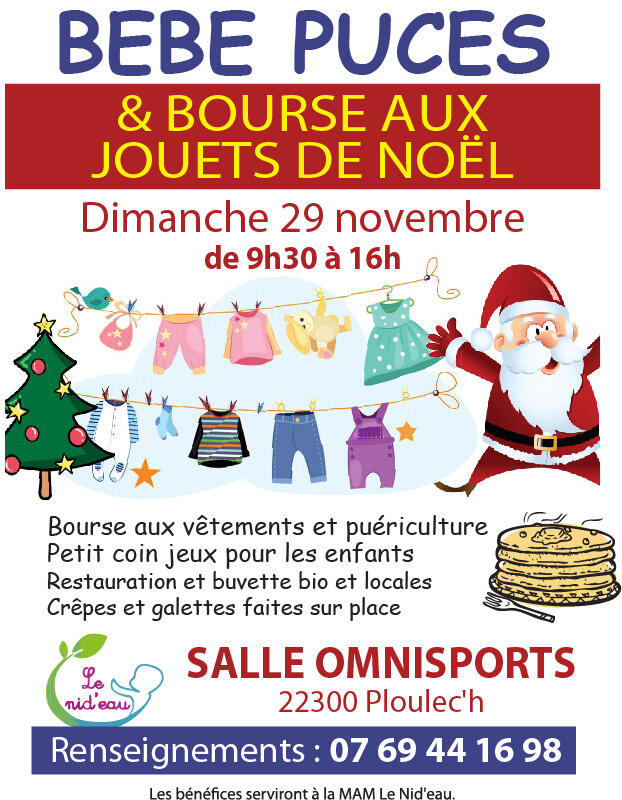 Vide grenier de noël spécial enfant