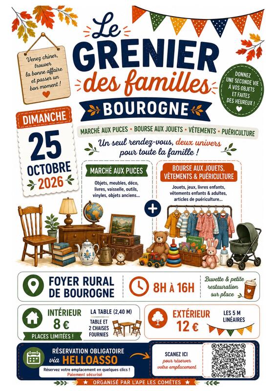 Marché aux puces - bourse aux jouets