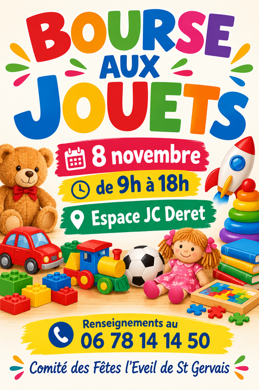 Bourse aux jouets